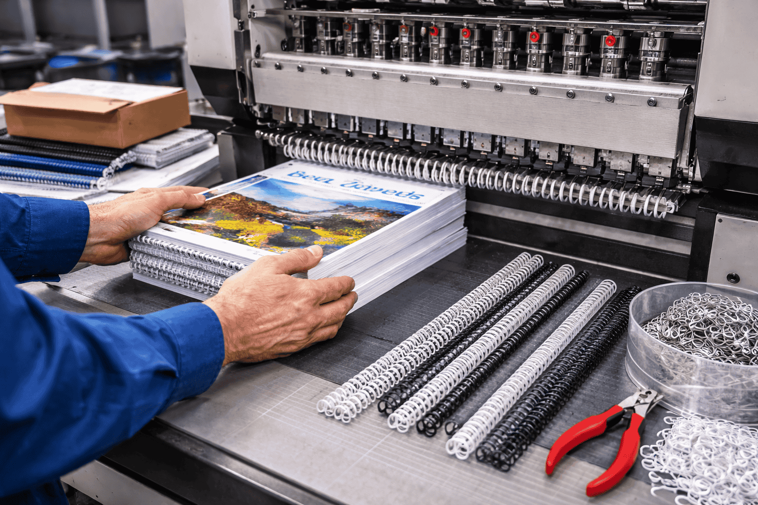 encuadernacion libros y catalogos